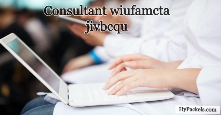 Consultant wiufamcta jivbcqu